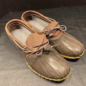 L.L Bean Men's Duck Boots 12W, Pre-owned, Barely Used